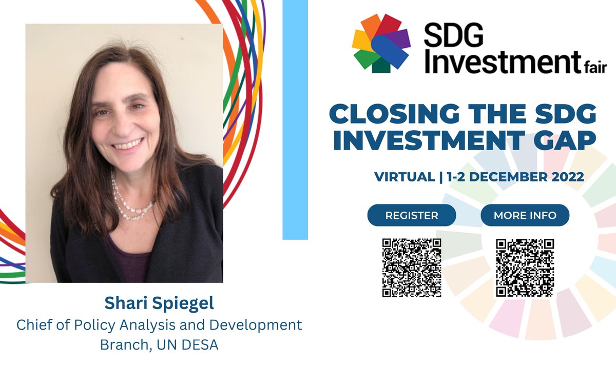 Rabayl Mirza (@rabayl) on Twitter photo 🔊 Starting soon @ 11:15 (NYC time) a fantastic line-up of speakers talking about innovations in #data and #tech that address complex challenges around credibility, transparency & quality of reporting on investments for the #SDGs.
➡ Join with this link: lnkd.in/eKJMsexp 🔊 Starting soon @ 11:15 (NYC time) a fantastic line-up of speakers talking about innovations in #data and #tech that address complex challenges around credibility, transparency & quality of reporting on investments for the #SDGs.
➡ Join with this link: lnkd.in/eKJMsexp