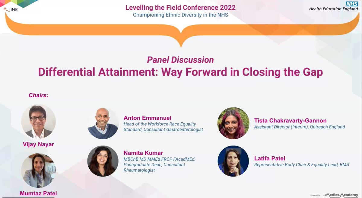 LTFinNHS's tweet photo. Our last panel discussion is starting now! @AntonEmmanuel2 @Mumtaz_Patel_1 @namita_1 @MADEinHEENE @tcgannon #LtF2022 https://t.co/tUNkQZ8f6d