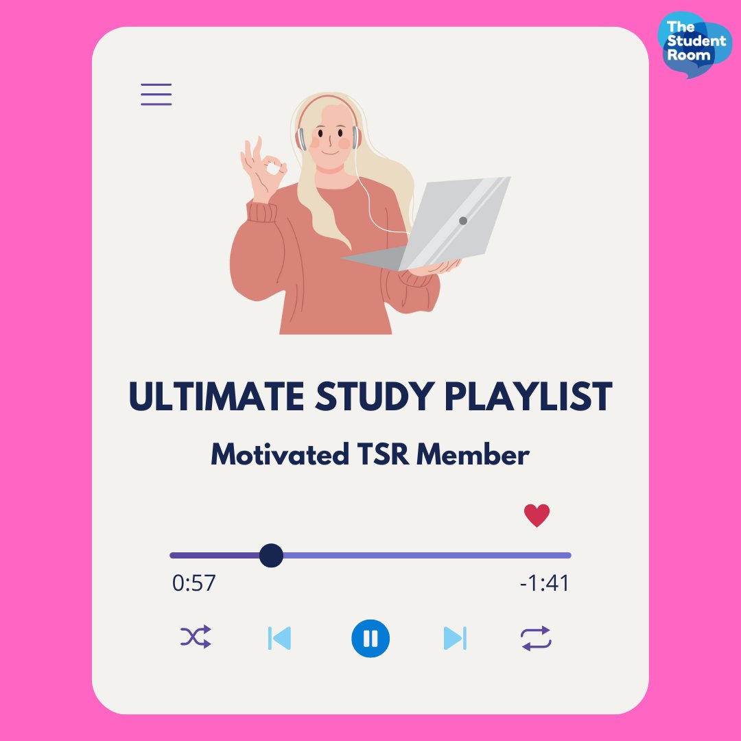 thestudentroom's tweet image. What song do you love listening to when you study? 🎶 Let us know by replying to this tweet 👇💬

We've created a playlist of all your song suggestions, so click here: bit.ly/3UdGbEy to check it out and join the discussion! 🎧🎵

#StudyPlaylist #Revision #SongsToReviseTo