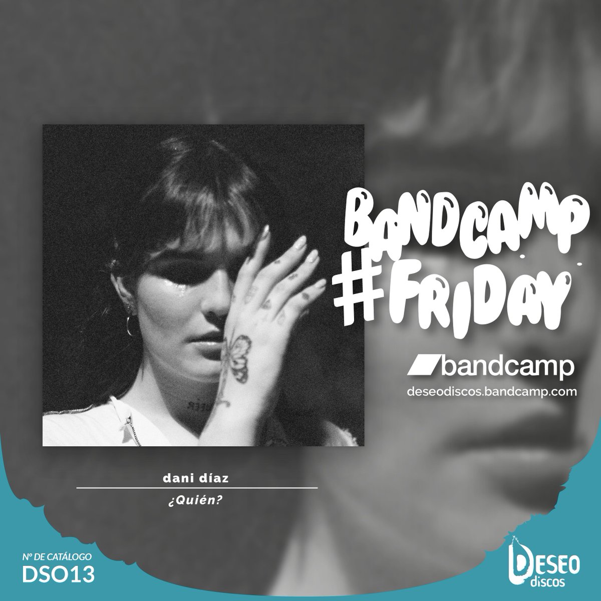 DeseoDiscos's tweet photo. Último #BandcampFriday del año! 

💫 En #Bandcamp comprás música en mejor calidad y a la vez, apoyás a la música independiente 🎶 

▶ Hoy el 100% de los ingresos de las compras allí quedarán para artistas y sellos 💝

https://t.co/Nsapxus0J0 https://t.co/uqn7mooc6H