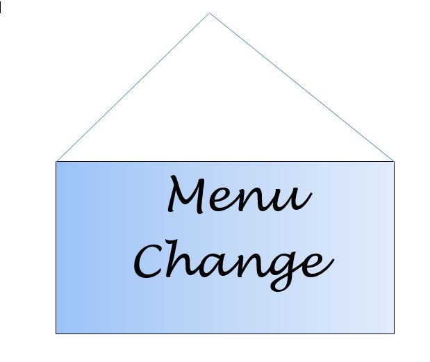 Happy Friday!  The elementary hot lunch entree for today will be the Grilled Cheese Stuffwich; we will serve Chicken Burgers on Monday.  Have a great day!