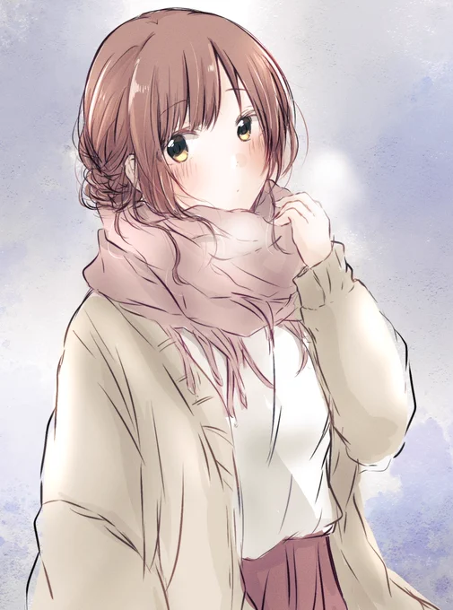 冬だね響子ちゃん。 