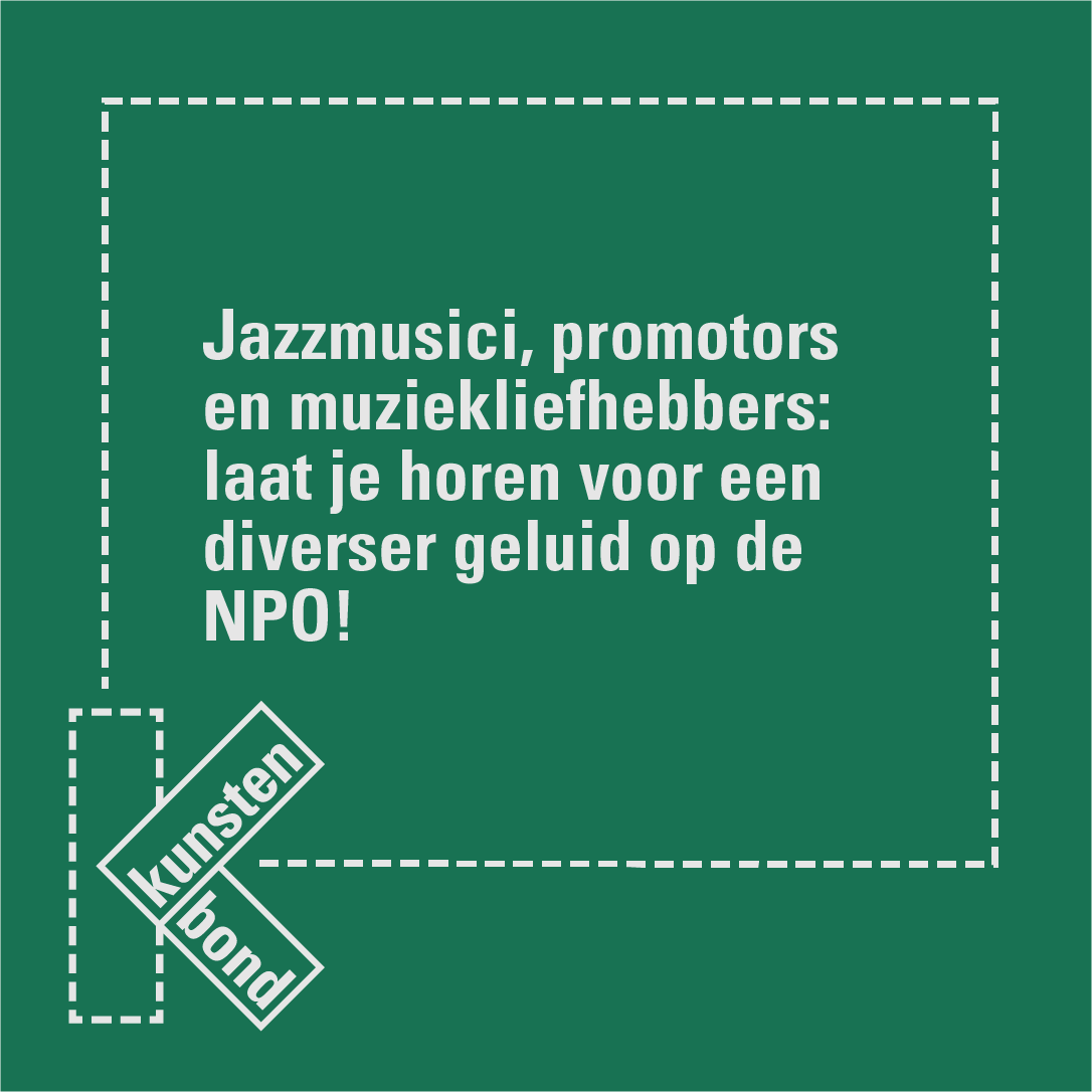 kunstenbond's tweet photo. BIM, beroepsvereniging voor improviserende musici, roept iedereen die jazz liefheeft op: laat van je horen voor meer diversiteit op de NPO via protest@bimpro.nl! De Kunstenbond steunt de oproep van BIM. Lees verder: https://t.co/DwcF6GhDzR https://t.co/VyRN7uVIAn