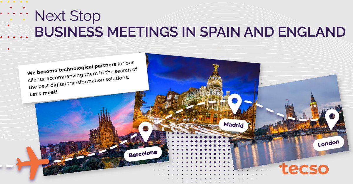 tecsocoop's tweet photo. We traveled to Spain and England on a trade mission and attended events in the AI, Big Data and LegalTech sectors. 🤖📊⚖. We keep growing and taking cooperative innovation to the world 🌍.
Join the #tecsoexperience 🤝🚀.
#wearetecso #AI #bigdata #legaltech #trademision https://t.co/g83iCC73hw