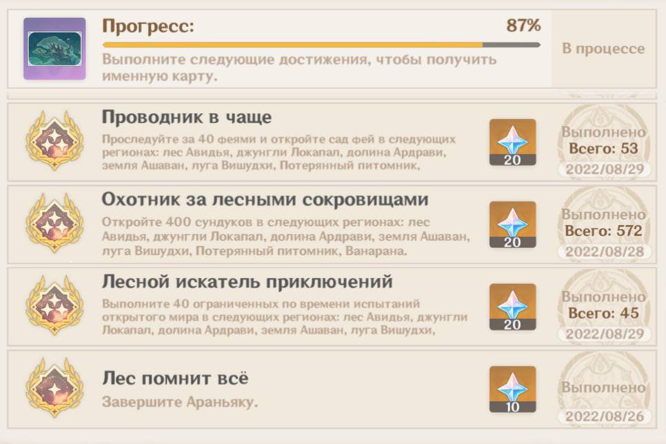 stasxiao's tweet photo. 9. Сумеру [лес] — 572 сундука. https://t.co/g6dvLly7Ug