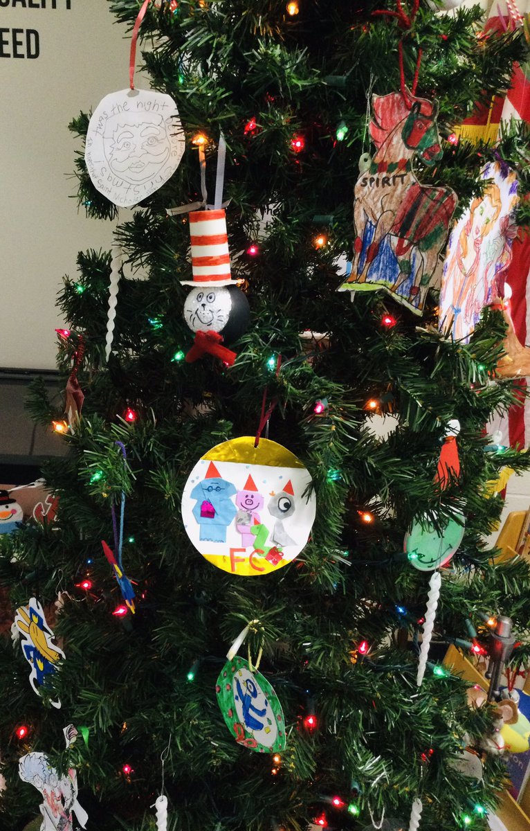 Our Storybook Character Tree is really sprucing up the library! #WhatmakesFCspecial #OJRSD