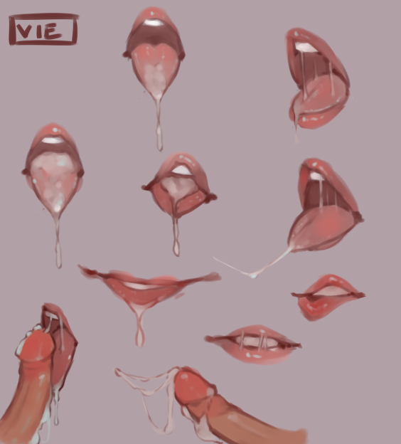 Solthesushi's tweet photo. practice💋💦 https://t.co/jfUxcU3Xj7
