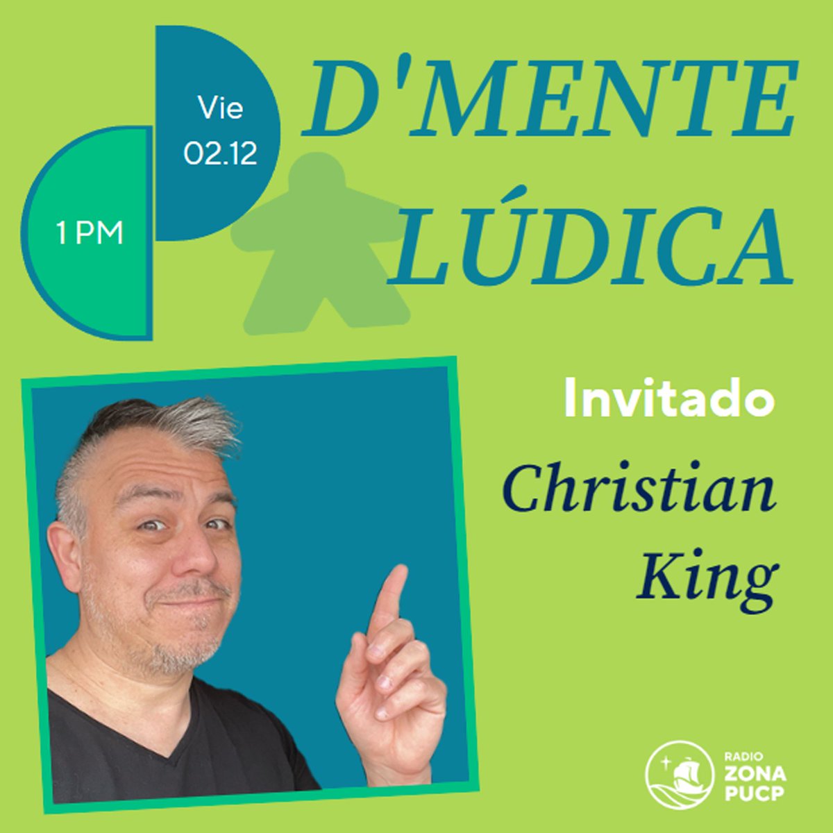 zonapucp's tweet photo. 🎲 Hoy en D'Mente Lúdica conversamos con Christian King, El Customizador Marvel, artista enfocado en la customización de juguetes, restauración y art toy.

🎧Puedes escuchar en vivo en FB y Youtube, o si te perdiste algún episodio en Spotify. https://t.co/O7aNmcZq00