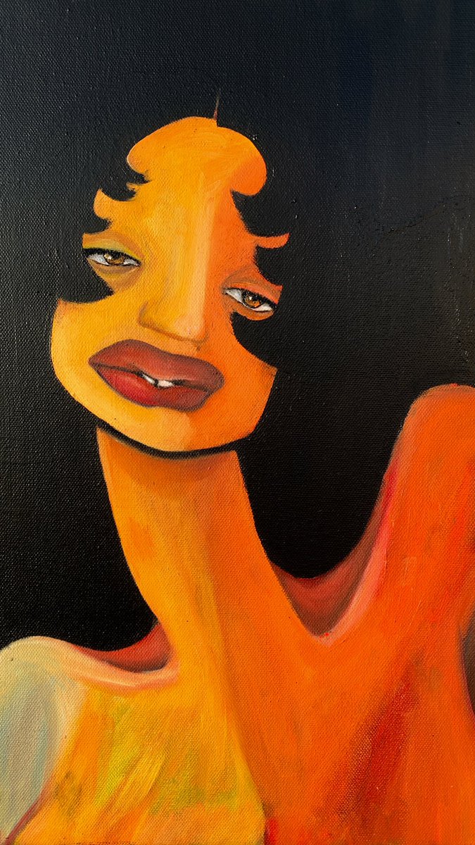 painting while the sun sets 🫂