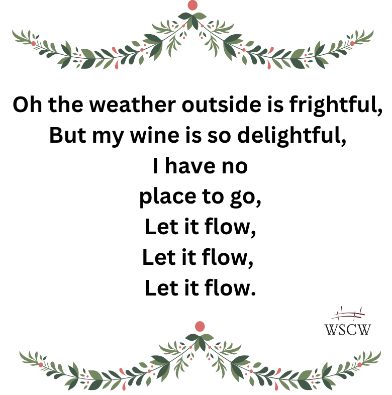 wscwinery's tweet photo. A WSCW Christmas Carol: https://t.co/yQpLknj6IE