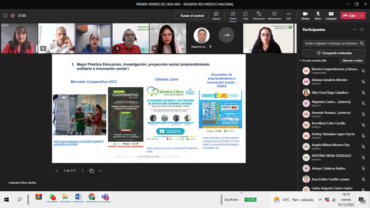 🚨iniciamos la jornada como se vive la economía solidaria en la Universidad Cooperativa de Colombia🚨 Te invitamos a ingresar a través de este link, en nuestra plataforma TEAMS👉🏻 onx.la/05cb1