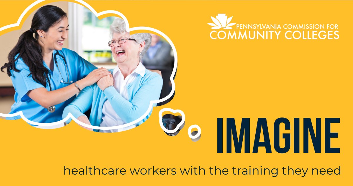 pacommunitycoll's tweet image. Healthcare providers across the country are sounding the alarm about the significant staffing shortages in the field. The affordable, flexible, and responsive training and degree programs offered by community colleges provide a way out of this crisis. #CCsmart #PANeedsCommColl