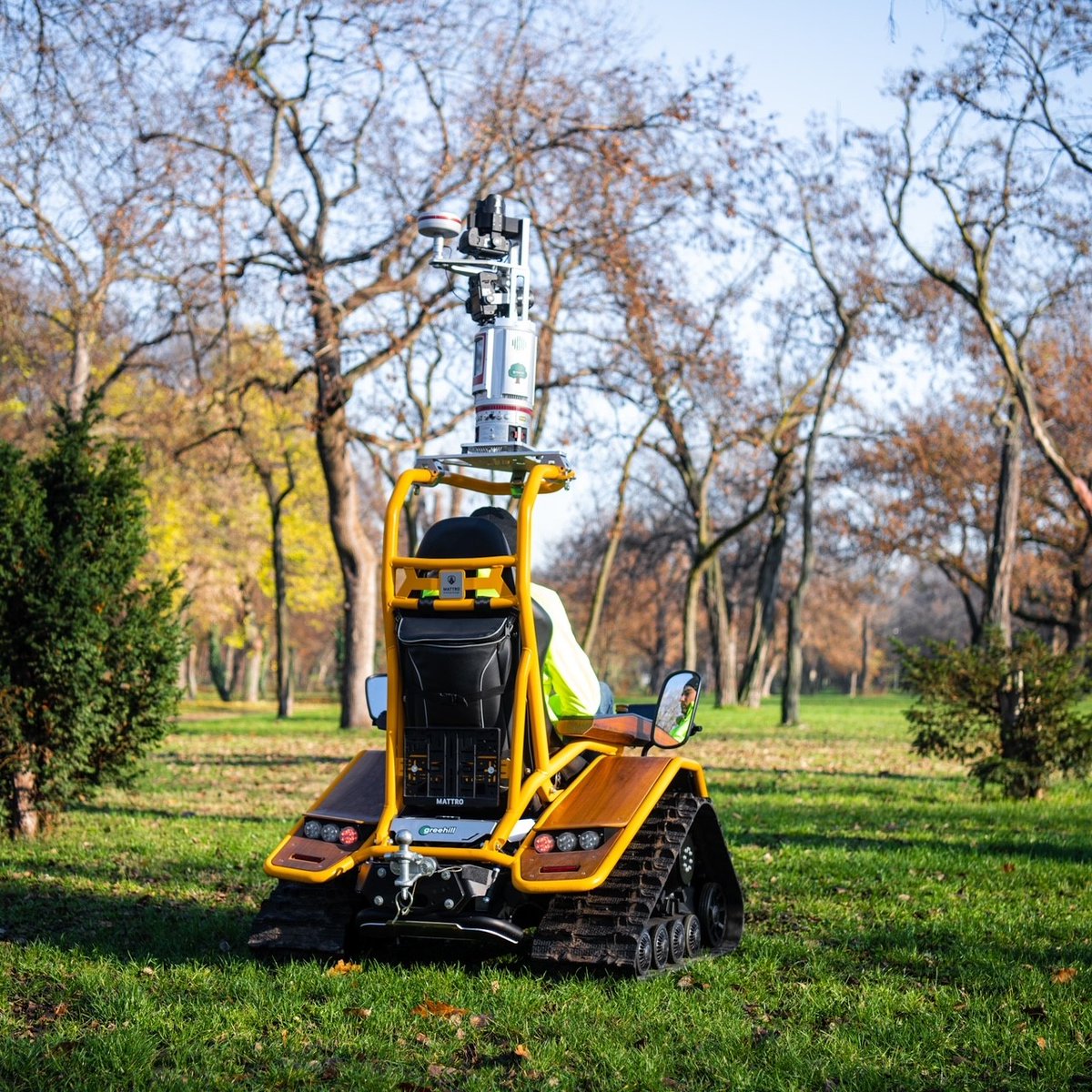 Thrilled to be scanning #Népliget for the first time, which is one of the largest #publicparks of #Budapest. In order to maintain the #health of #urbantrees and make the right decisions regarding #greenspaces, continuous monitoring and detection of potential risks are a must.