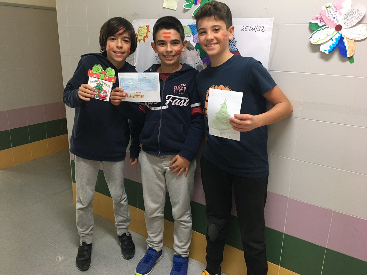 Erasmus+ Christmas recibidos de Portugal: blogsaverroes.juntadeandalucia.es/coleinfanta/ch…