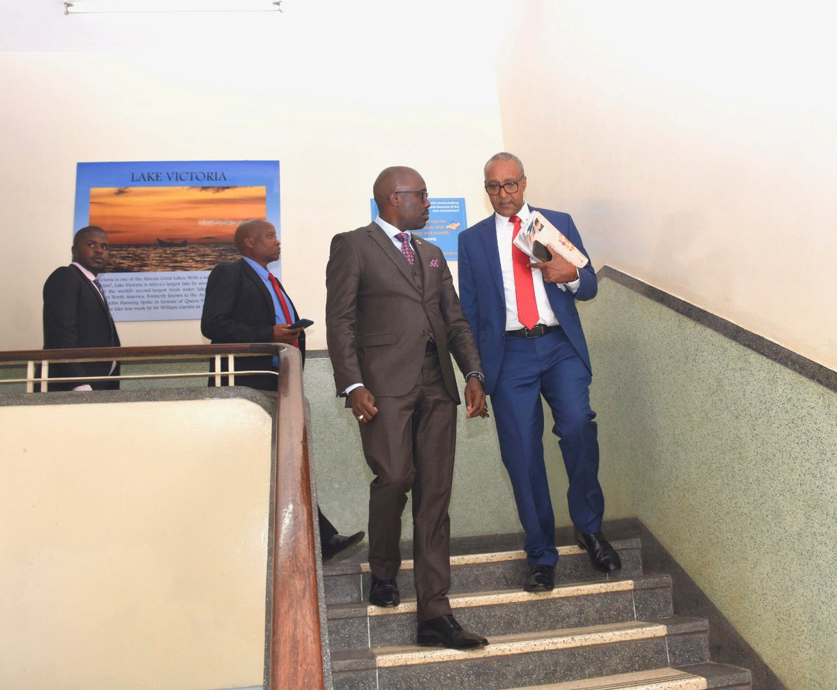 ForeignOfficeKE's tweet image. Outgoing Foreign Affairs  PS today welcomed the incoming PS  Dr. Abraham Korir Sing’oei  at the Ministry headquarters this after being sworn in As PS State Department for Foreign Affairs.