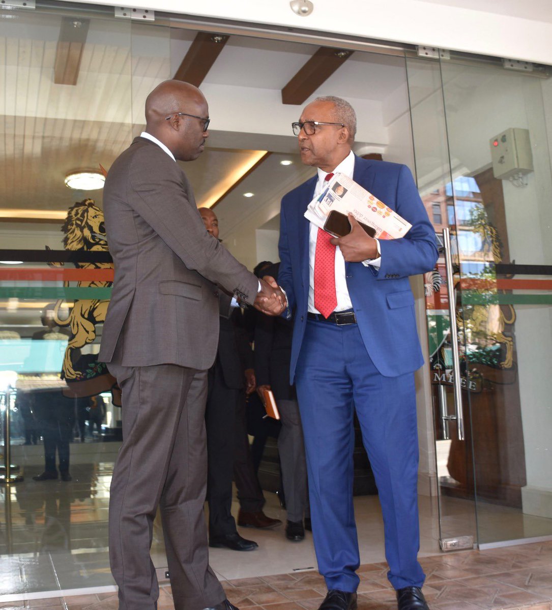 ForeignOfficeKE's tweet image. Outgoing Foreign Affairs  PS today welcomed the incoming PS  Dr. Abraham Korir Sing’oei  at the Ministry headquarters this after being sworn in As PS State Department for Foreign Affairs.