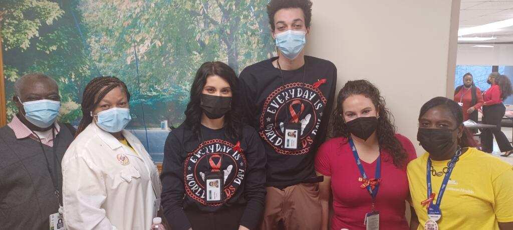 HlthCareChoices's tweet photo. Our #PrEP2LOVE staff making the rounds yesterday for #WorldAIDSDay
held at the @NYCHealthSystem Gotham Health Center in East NY hosted by @MetroPlusHealth. They shared info about our newly launched #HIV program. To learn more contact Jolene at JKEMP@HEALTHCARECHOICESNY.ORG#HCCInc https://t.co/mAdUAM4xXk