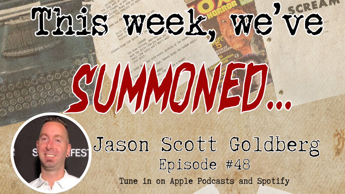 On today’s episode, presented by <a href="/HorrOrigins/">HorrOrigins</a>, we sit down with <a href="/jscottgoldberg/">Jason Goldberg</a> for a discussion about the key strategies that you can use to become the best SCREAMwriter you can be. Now available wherever you get your podcasts.  screamwriterspodcast.com/blog/episode-4…