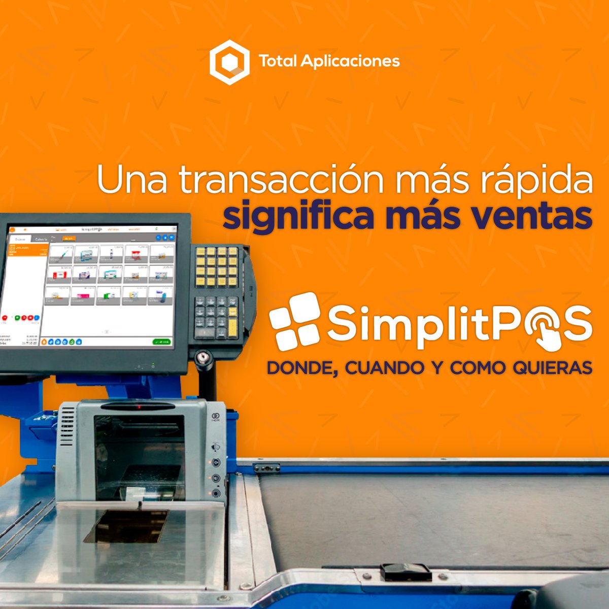 TotalAplicacion's tweet photo. #SimplitPOS te ofrece múltiples beneficios para ser más simple tu vida y tu negocio:

👉 Adaptable a todo tipo de negocios
👉 Transacciones en tiempo récord
👉 Centraliza los procesos de tus sucursales en la nube o en tu oficina principal

https://t.co/KDXU3a6Nvz https://t.co/eowEfFpUcb