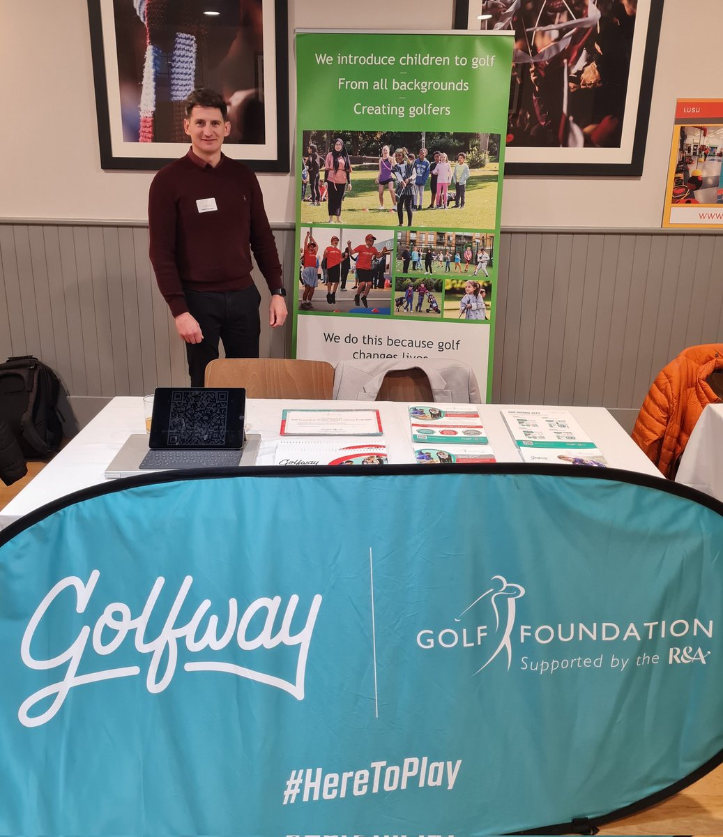 aspire_partners's tweet photo. Golf can change lives ⛳️
@golffoundation today in our marketplace, sharing their expertise on making golf accessible to all 🙌
#AAPConference22 https://t.co/5URCmk14Ta