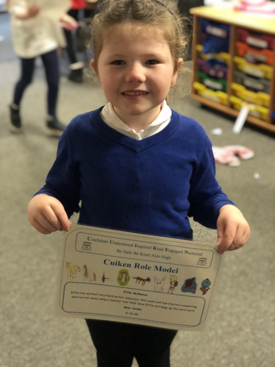 Cuiken_Primary's tweet photo. P1’s Fabulous Friday winner was just delighted with herself today! https://t.co/hrzOediUCB