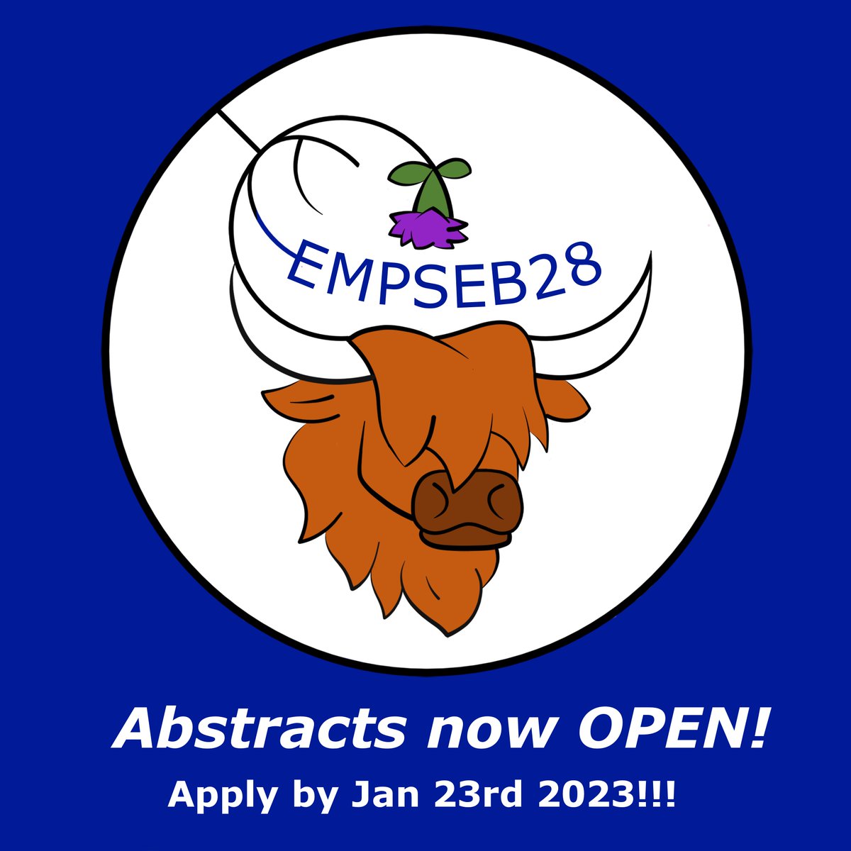 🚨 Calling all PhD Students! 🚨

Abstract submissions for the 28th European Meeting for PhD Students in Evolutionary Biology are now OPEN!!! 👇

forms.gle/tiAAYvBHzLqeTK… 

Don't miss your chance to join us - in Scotland or online! Deadline to apply Jan 23rd 2023!

Please share!