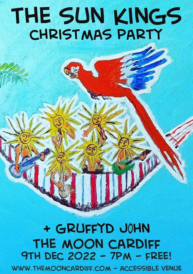 First show in the City centre, where else? <a href="/TheMoonCardiff/">The Moon Cardiff 🎟️SUPPORT YR LOCAL MUSIC VENUE</a> here's looking forward. Come, it's FREE