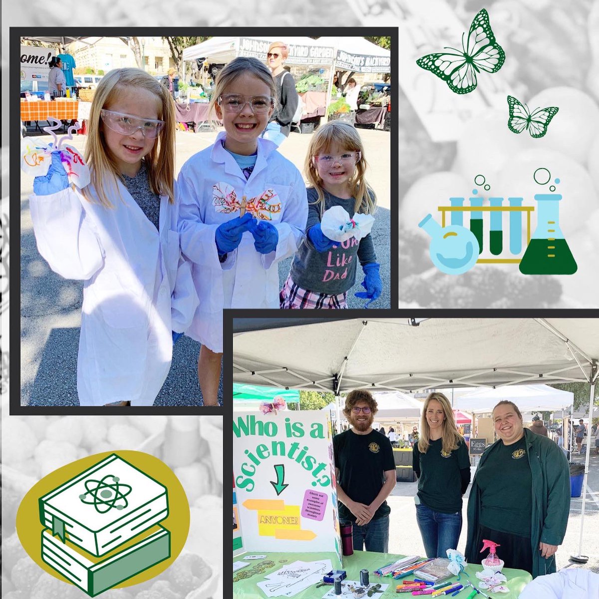 PresentYourPhD's tweet photo. PYPhD is going to the Market! Come learn about research happening right here in Waco… Talk to graduate students studying cancer, medical transplants, DNA, mosquitos, fossils, and more! 

We’re excited to get out of the lab and spend more time with YOU Waco! #SciComm #PyPhDBaylor https://t.co/aRANmRNry1