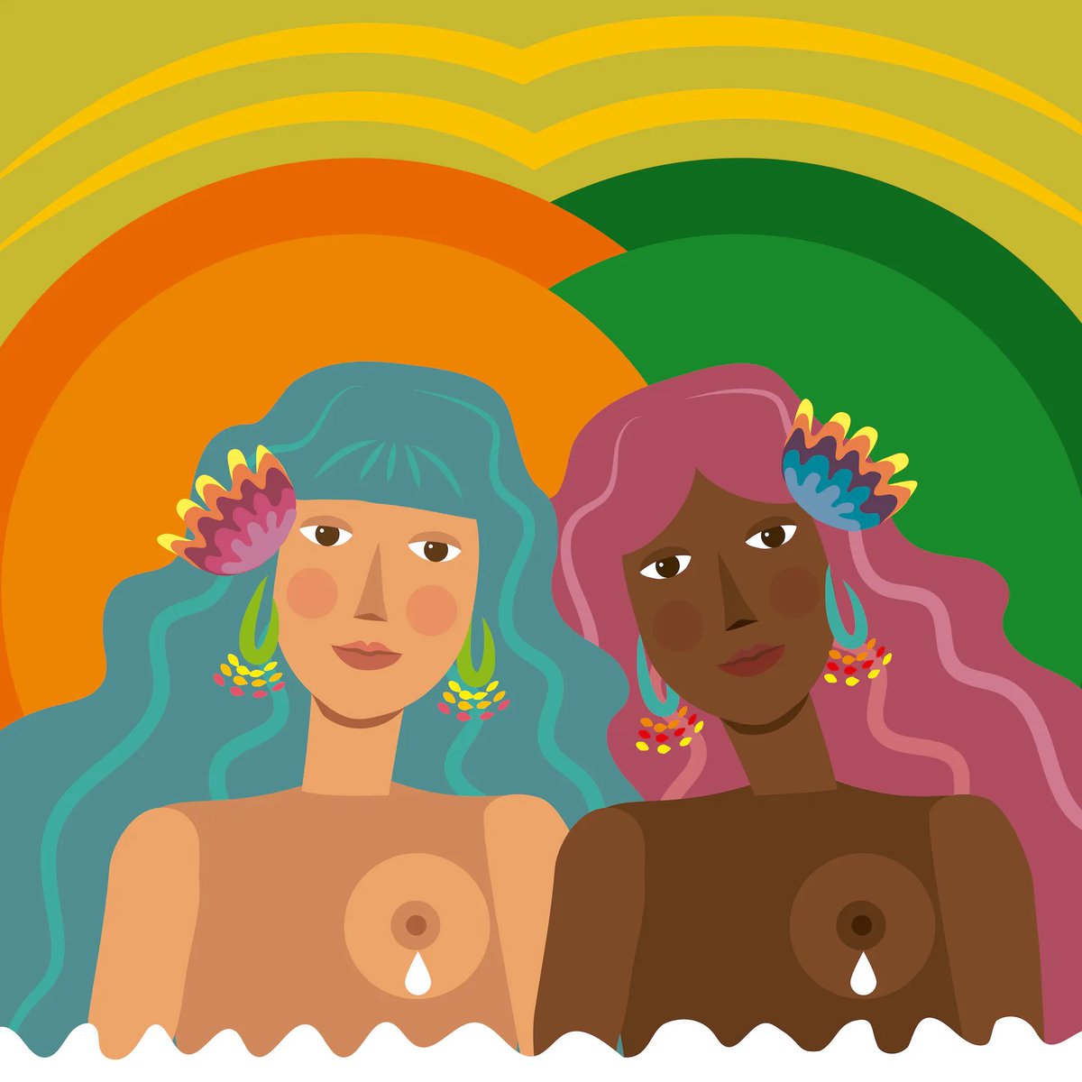 Unity. A beautiful &amp; inspiring art piece by <a href="/womenforcenft/">Women Force Agency</a> featured on @bitbaselhub’s  exposition during Miami Art Basel.