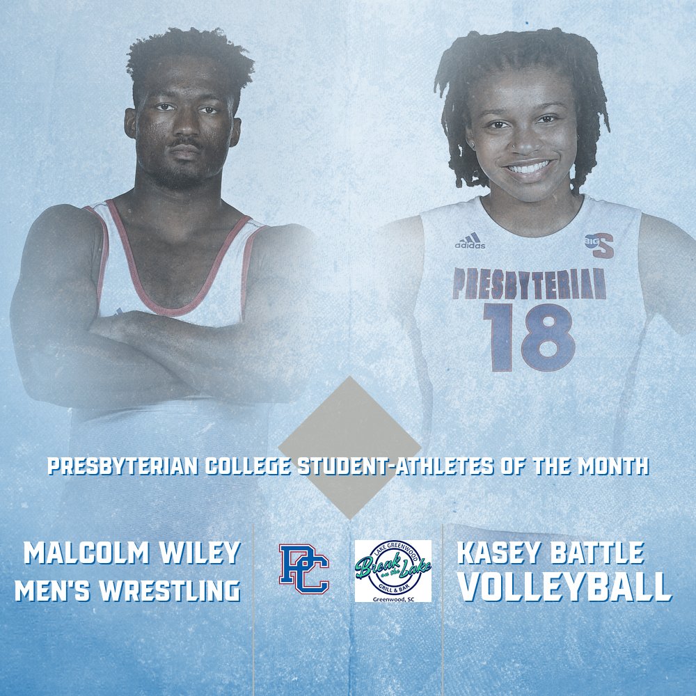 BlueHoseSports's tweet photo. Congratulations to our student-athletes of the month for November. 

Malcolm Wiley of @pcmenswrestle &amp; Kasey Battle of @BlueHoseVolley

Sponsored by Break on the Lake

#GoBlueHose https://t.co/s4aCHsVqfG