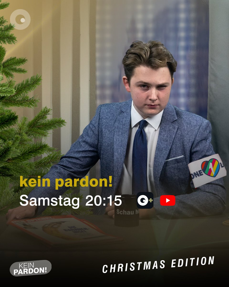 Morgen ist es soweit. Früher &amp; am Samstag. - weniger Satire - mehr Show!
Ganz treu unserem Hashtag... #keinpardonshow