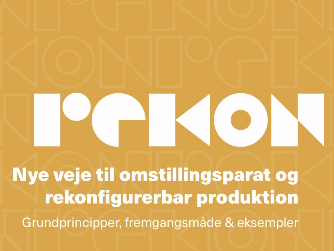 Finally received the first draft of our upcoming book about #reconfigurable and #modular #production 💪🏻 looking forward to the book release on 20/12 💛 #aau #dkbiz