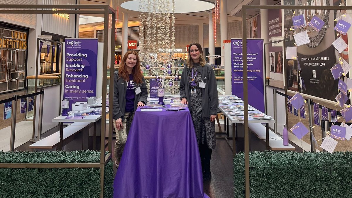 Weston Park Cancer Charity tweet media