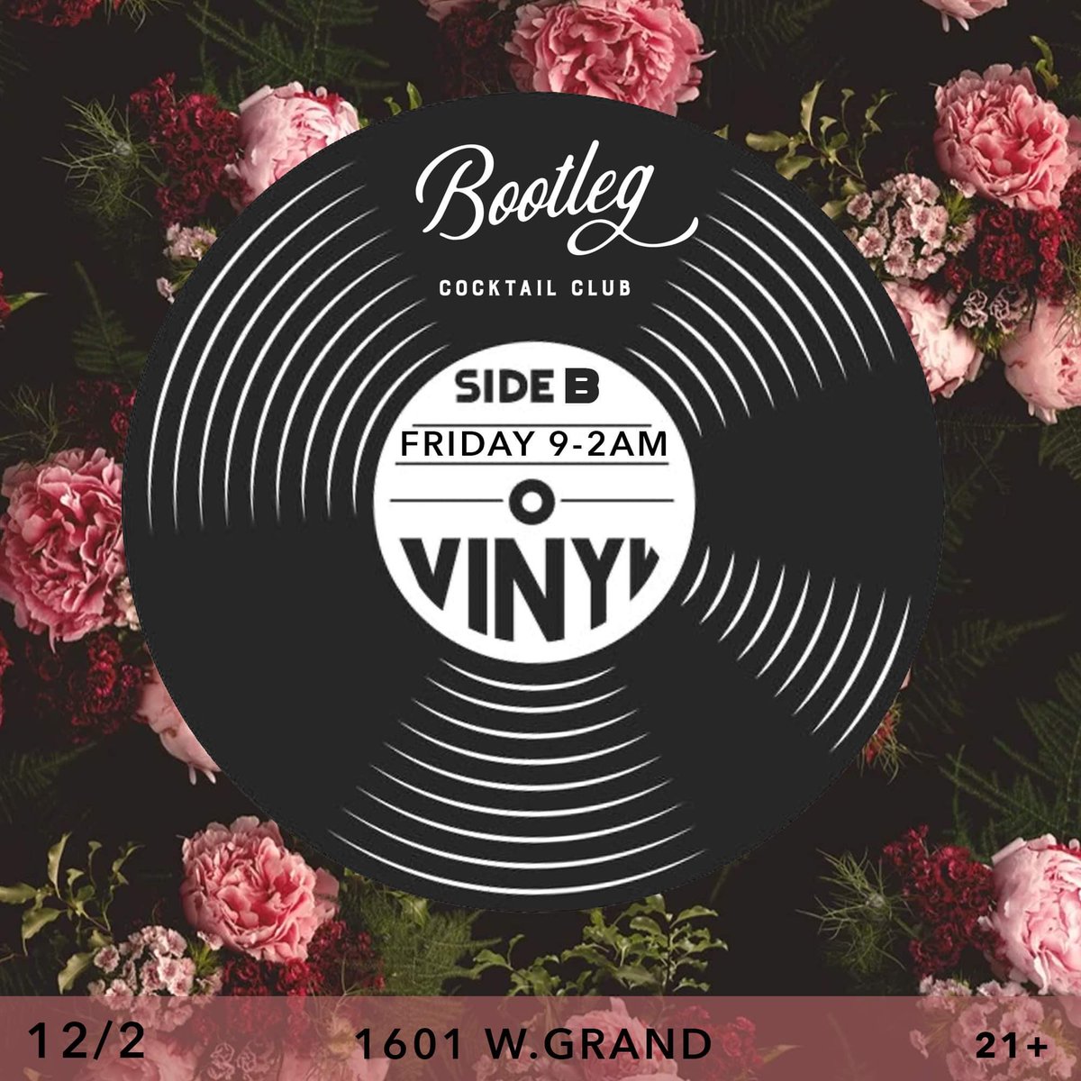 DerekSpecs's tweet photo. Tonight Bootleg Cocktail club opens in the depths of Passport bar room. Join us for an evening on cuts and cocktails
@andrewemil and me on the decks
#newbars #newchicagobara #chicagobars #chicagorestuarants #chicagovinyl https://t.co/swqSDOnkqP
