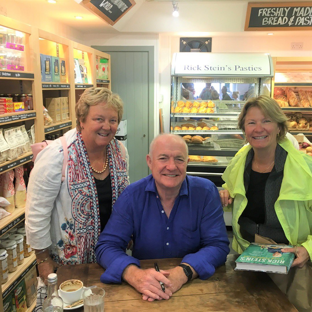 Rick Stein Restaurants (@ricksteinrest) on Twitter photo .<a href="/Rick_Stein/">Rick Stein</a> is signing books at our deli between 12noon - 1pm today <a href="/PadstowXmas/">Padstow Christmas Festival 🎄</a>. Stop by to say hello and pick up a personalised Christmas gift or two 📚 .<a href="/Rick_Stein/">Rick Stein</a> is signing books at our deli between 12noon - 1pm today <a href="/PadstowXmas/">Padstow Christmas Festival 🎄</a>. Stop by to say hello and pick up a personalised Christmas gift or two 📚