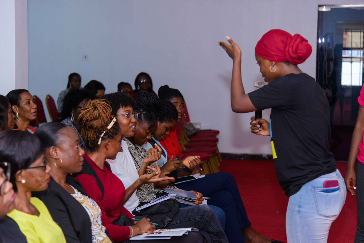 TechHerNG's tweet photo. It was an engaging event &amp; the women were equipped with the tools required to navigate the digital spaces safely. 

We're grateful to @nzukolabs for working with us to deliver a successful event. 

#TechHer #OGBVTraining #TFGBV #DDP #HIVOS https://t.co/ZpPGtzB9JR