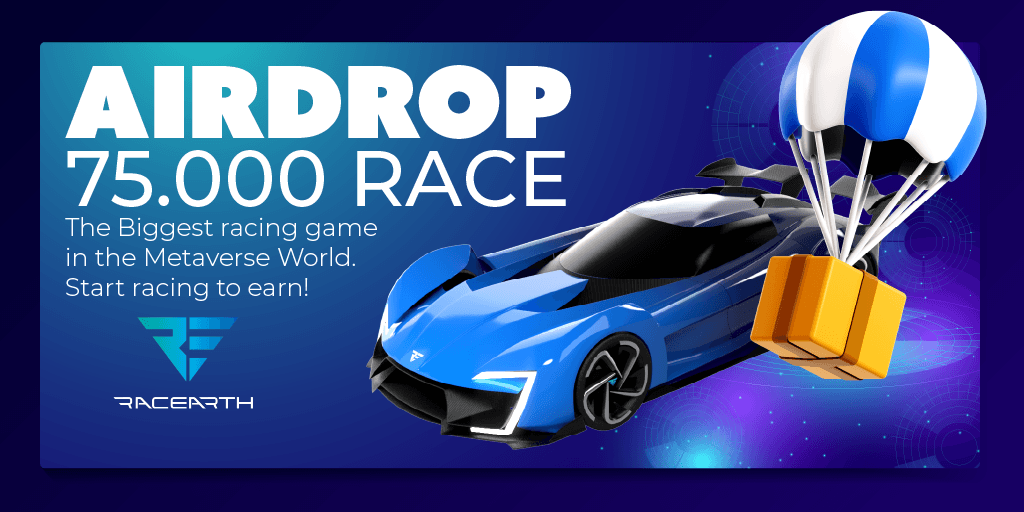 racearth's tweet photo. 📣#Racearth #airdrop is live now!

🎉Total for airdrop: 75,000 RACE

👉Use our airdrop bot in Telegram:
https://t.co/aWMkKx6H3Z

🗓 Airdrop End: 15th December 
🗓Airdrop Distribution: within 15 days after TGE @airdropinspect https://t.co/X10MdbAKwV