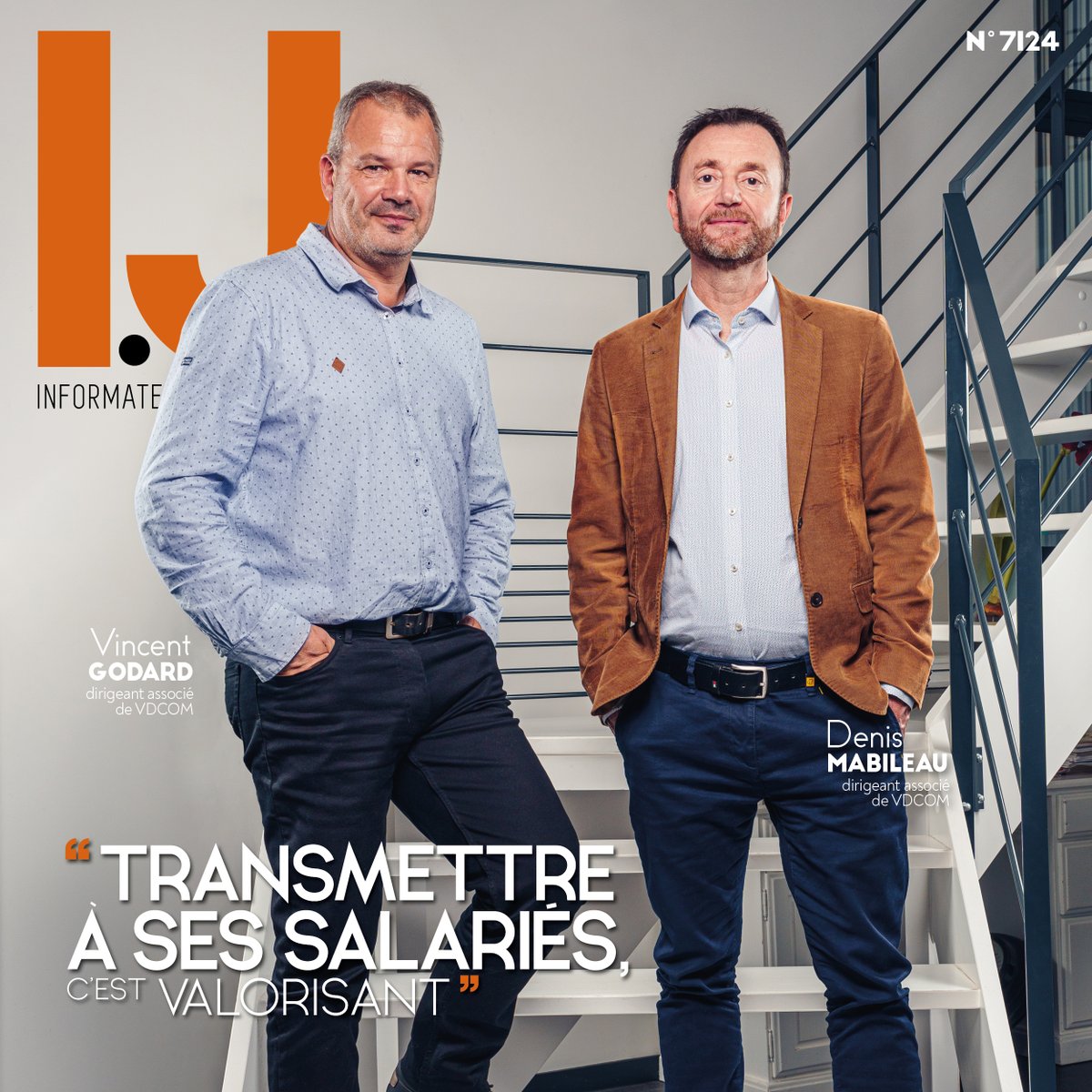 NEW !
🔎Vincent Godard et Denis Mabileau, de VDCOM : « Transmettre à ses salariés, c’est valorisant »
✈Le trafic redécolle à Nantes Atlantique
📱LinkedIn, une aide au recrutement pour les dirigeants ?
📍Vie des entreprises Loire-Atlantique &amp; Vendée
...

informateurjudiciaire.fr