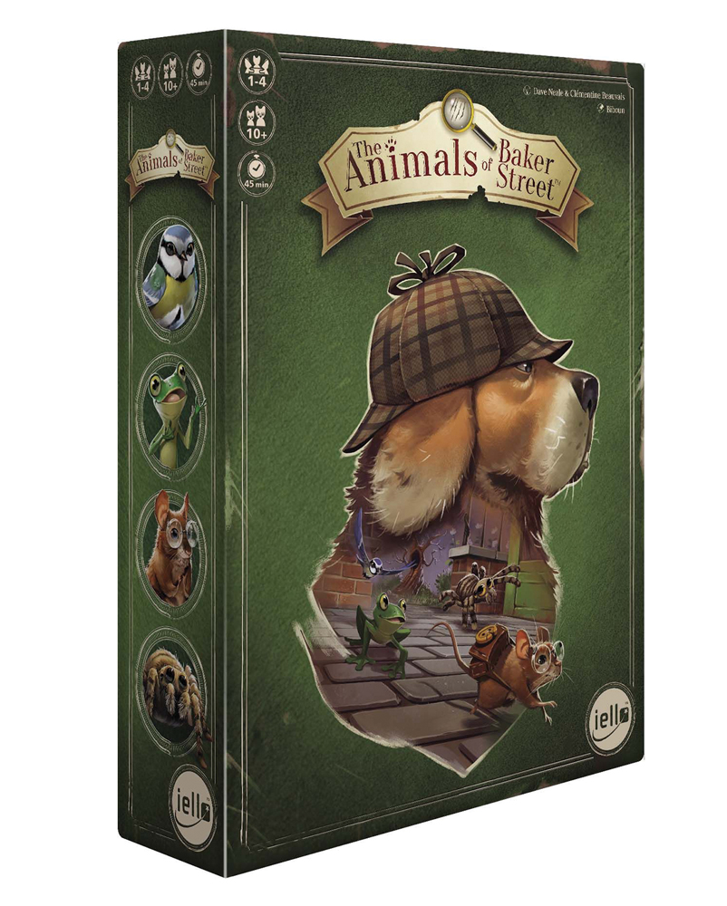 🐭 Acajou Little mouse that you can play on the Adventures of Boardgame "The animals of Baker Street"

My new boardgame edited by <a href="/IELLO_France/">IELLO</a>  and game designed by Clémentine Beauvais and Dave Neale.

Available around the world 
🇨🇵/🇬🇧
🧍10+
⏱️ 30mn/1h
👬 1/4 players