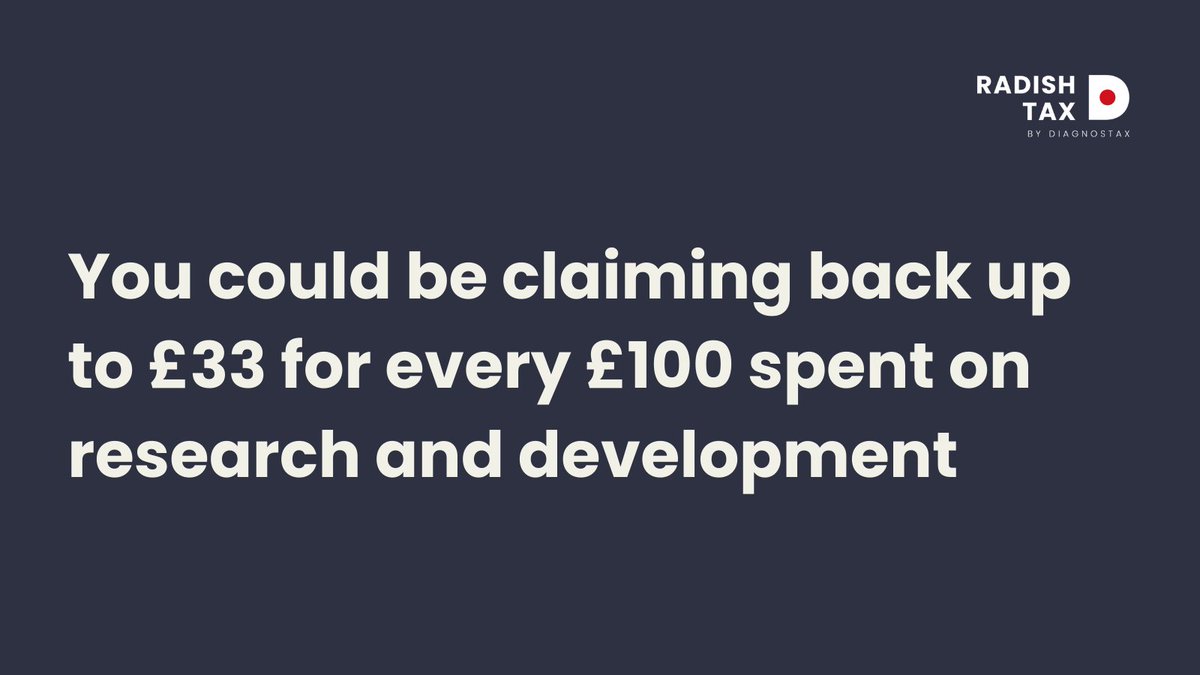 Have a client with a DECEMBER Year End? 

They have JUST 4 WEEKS to make an R&amp;D claim. 

Miss it, and they’ll lose their claim. 

Don’t wait, act now.

#business #taxrelief #taxadvice