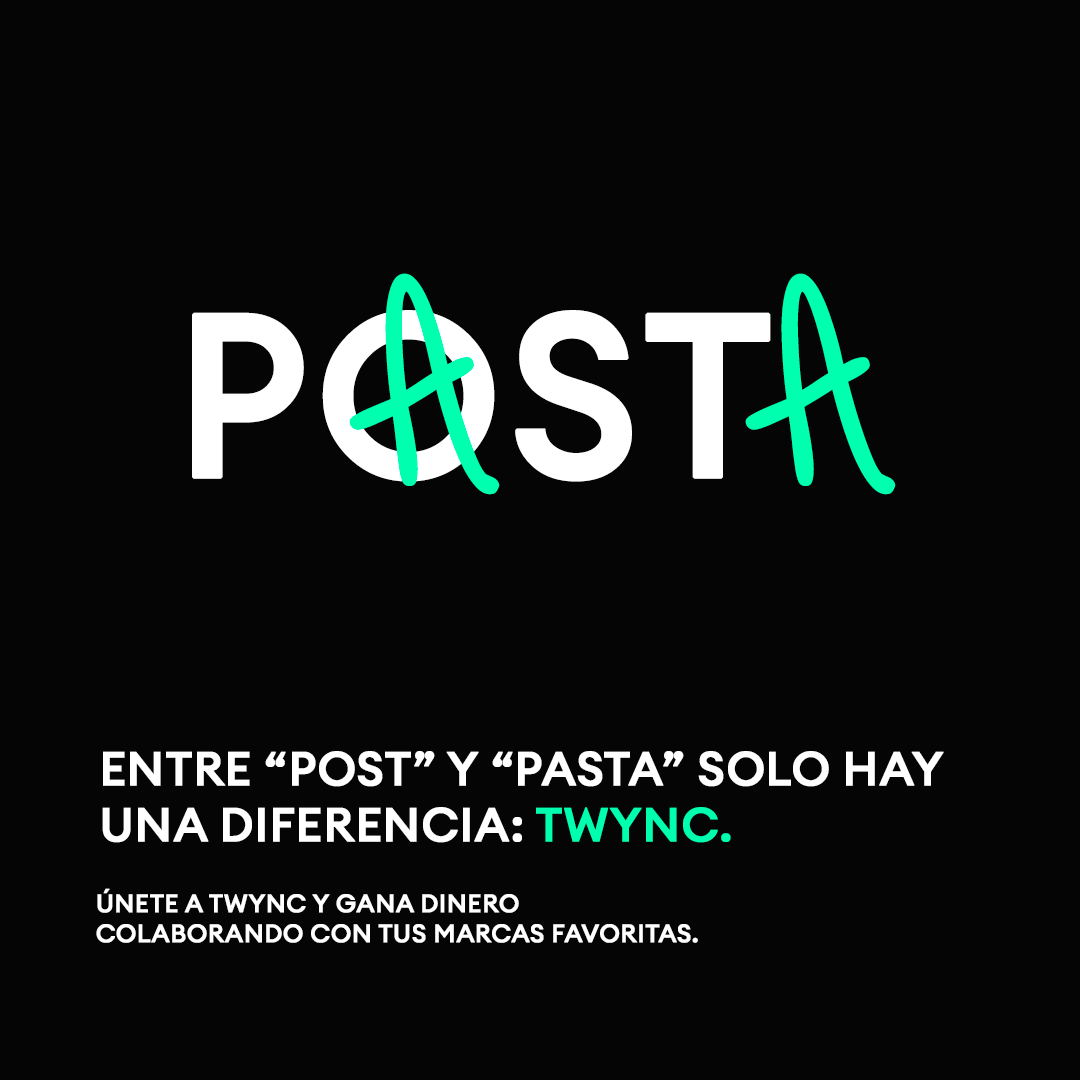 twync_es's tweet image. Regístrate  y te ayudaremos a ganar dinero con las marcas que más van contigo
twync.es/register