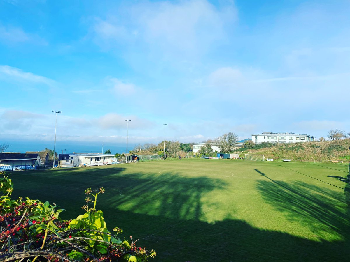 marlborough park in december looking beautiful today !! #mpc #nonleaguefootball #nonleaguegrounds #nonleaguefans #bluebirds #upthecombe