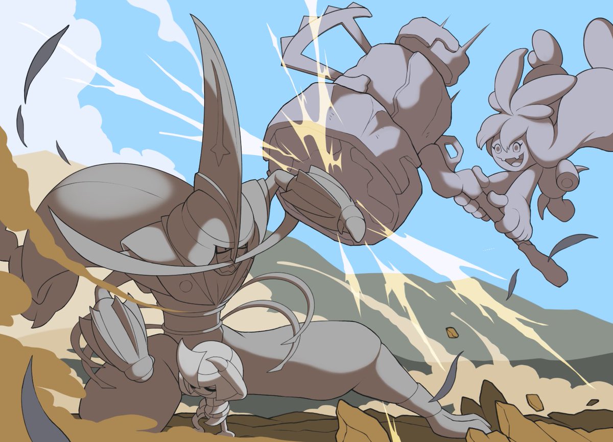 Wizter27's tweet photo. #PokemonViolet #PokemonScarlet #Kingabit #Tinkaton https://t.co/TrFDyOwFFr