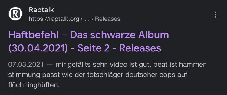 ganz normaler vergleich… ???