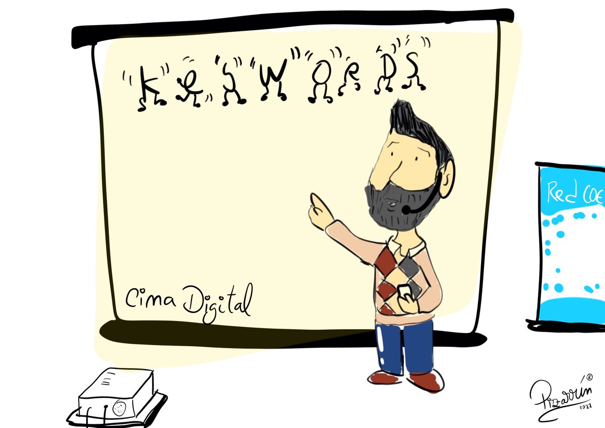 Triunfar en La Rioja es que dar una charla y que <a href="/pizarrines/">Pizarrín®</a> te haga una ilustración 🤗 - Mil gracias Alberto!