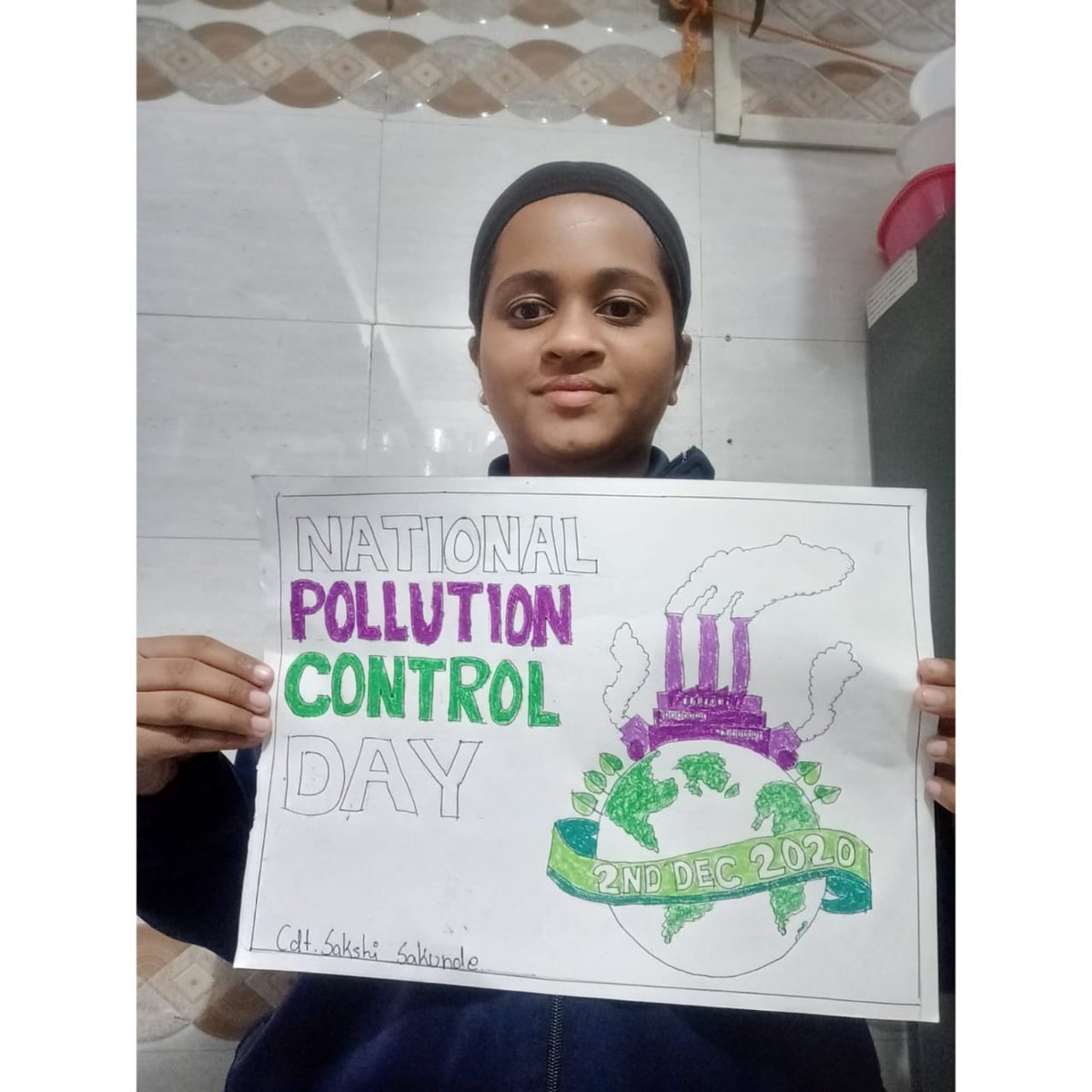 gs_ncc's tweet photo. Posters Made by The Cadets of GS College to Create Awareness on "National Pollution Control Day".

#NationalPollutionControlDay 

@HQ_DG_NCC 
@ncc_dte 
@mumbai_group 
@DefPROMumbai https://t.co/MFqk1VRhLW