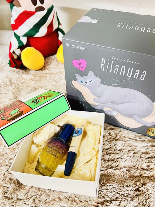 友達や兄からいただいたプレゼントたちです。うれしい 