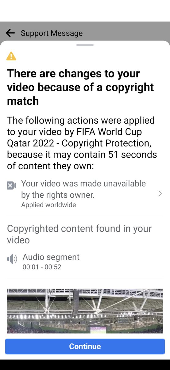 It's not a surprise, <a href="/fifa/">fifa</a> suck. #FIFAWorldCup the video was of the last 30 seconds of the game crowd reaction.