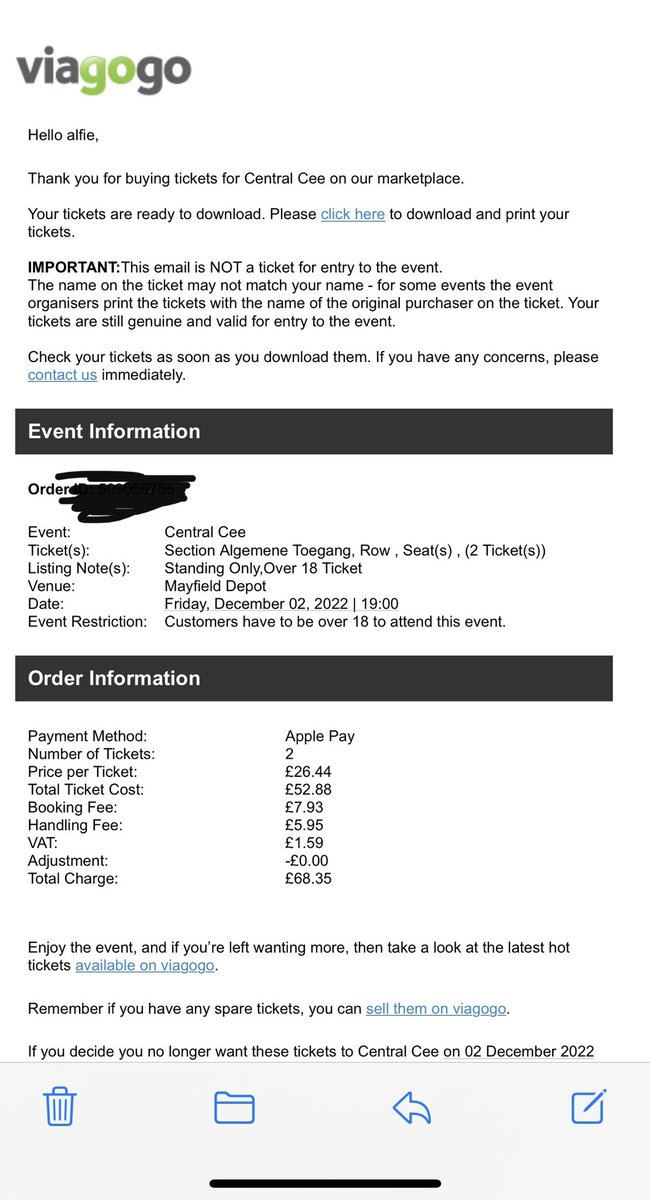 MorganCheney2's tweet image. X2 tickets to Central Cee warehouse project Manchester, open to offers. #centralcee #thewarehouseproject #manchester