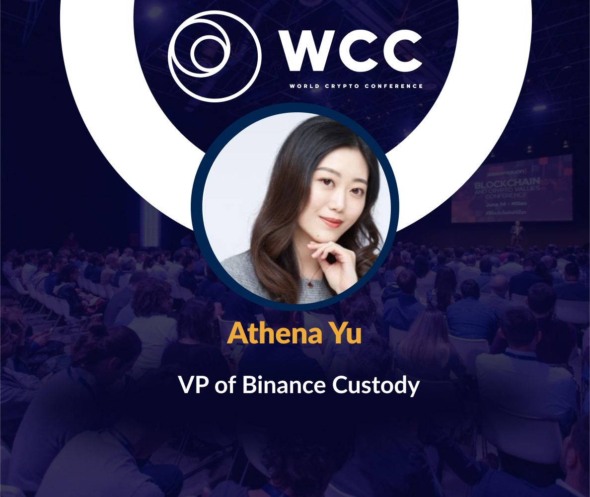 WorldCryptoC's tweet image. Welcoming our panelist @AthenaYONGJIEYU of @BinanceCustody!👏 

Athena oversees the global business growth of the institutional custodian. She is also the Founder of @BinanceBCF and previously served as the Head and Founding Member of @TheBinanceNFT.